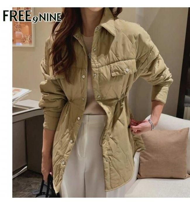 [프리나인][프리나인]퀼팅하프패딩자켓FRJ43199A