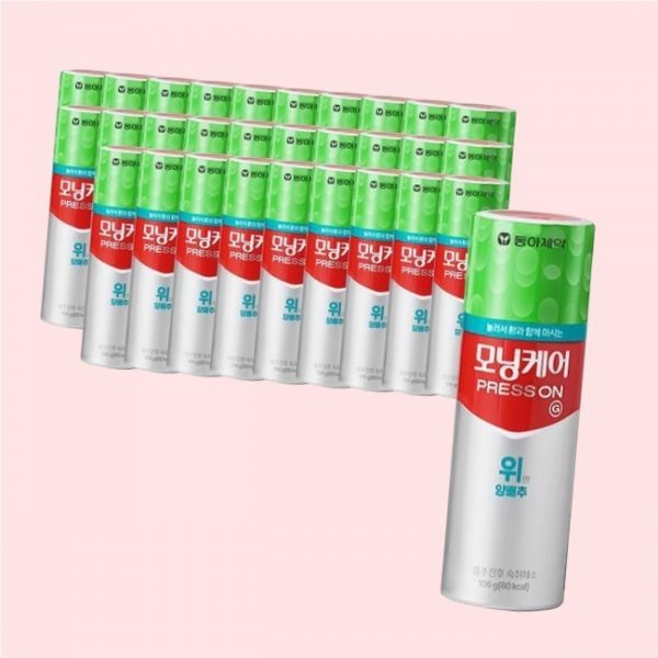 메이드잇 동아제약 모닝케어 프레스온G 위엔 양배추 106g x30개 숙취해소제 4447390