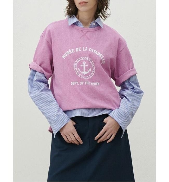 [모먼][MOMEN] Riviera Cruise T- shirts- Lavender_XMCAS3SM41162