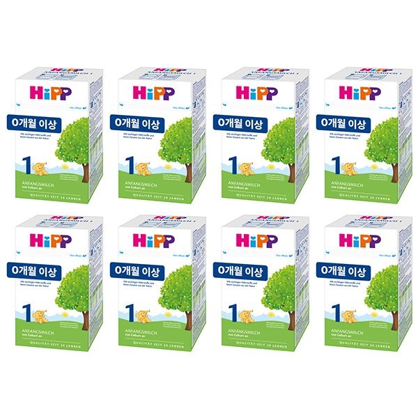 힙 [독일출발]힙분유 비오 1 분유 600g 8통