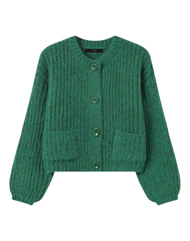 르샵 르샵 크롭 포켓 하찌 니트 가디건 DP4019A 706930