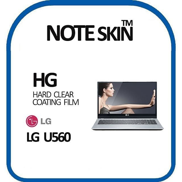 티테크놀로지 노트스킨 LG 엑스노트 U560 고광택 필름 - (벌크)