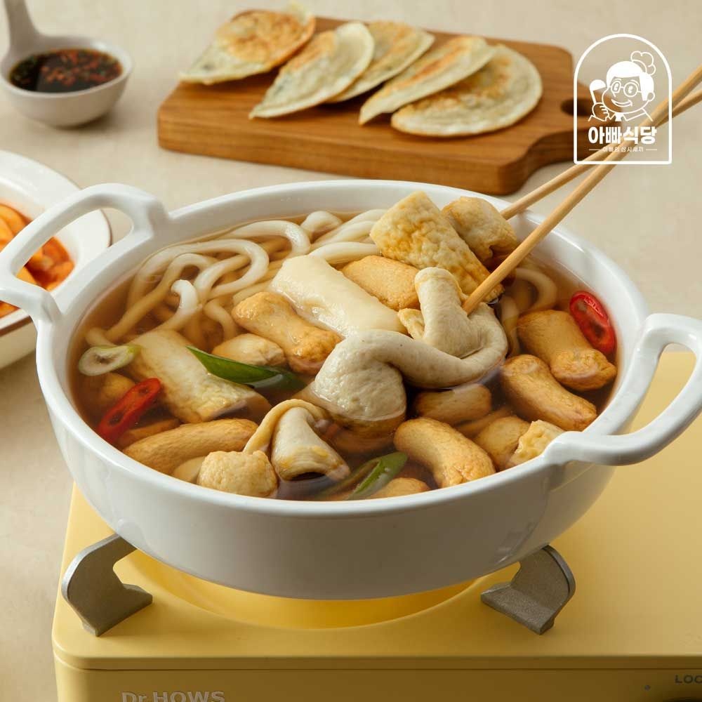 [아빠식당][아빠식당] 연육 83% 밀가루 없는 우리쌀 어묵탕 230g 5팩 : 롯데ON