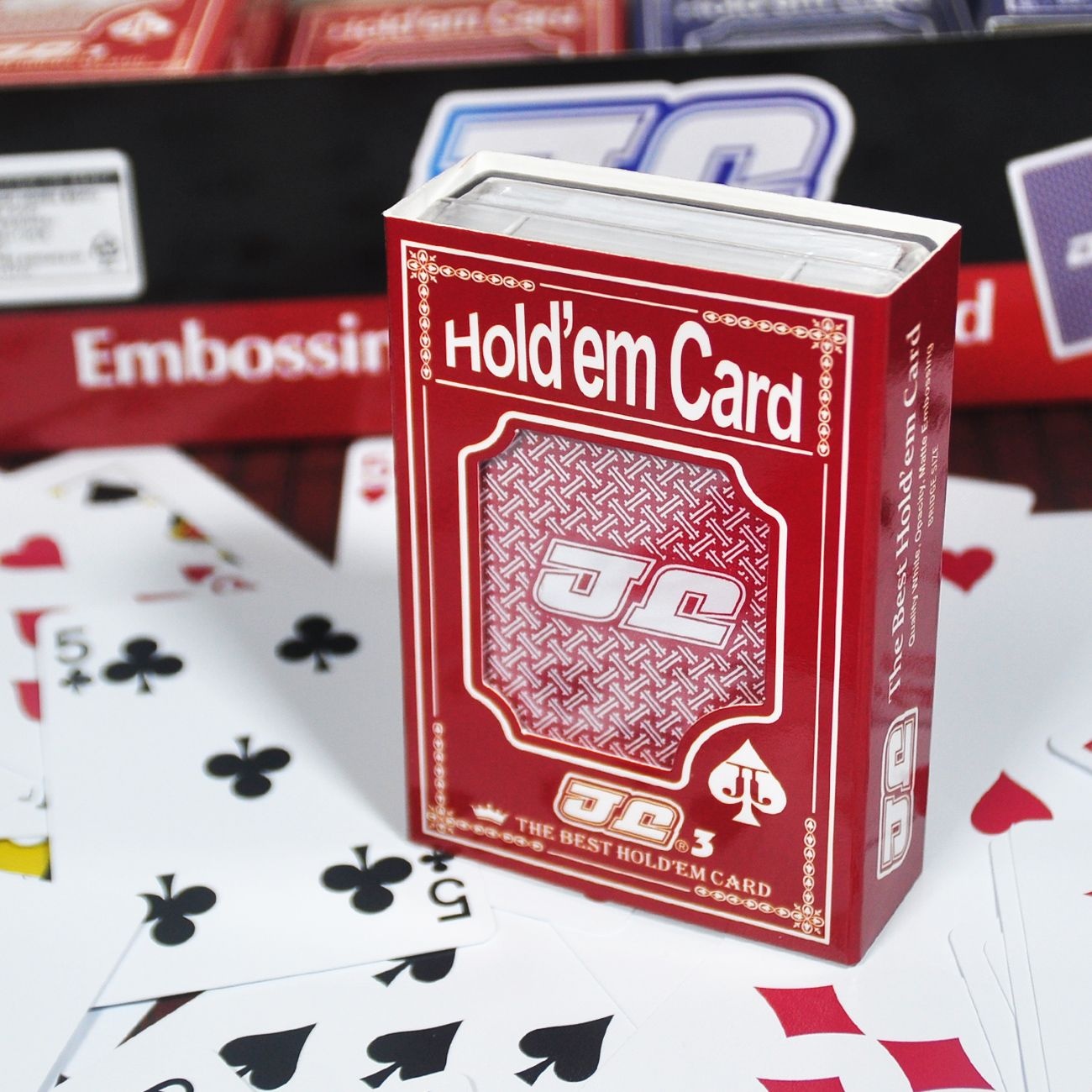 [국내산]JJ 트럼프카드 3번 스탠다드 홀덤 포커용 플레잉카드 보드게임용