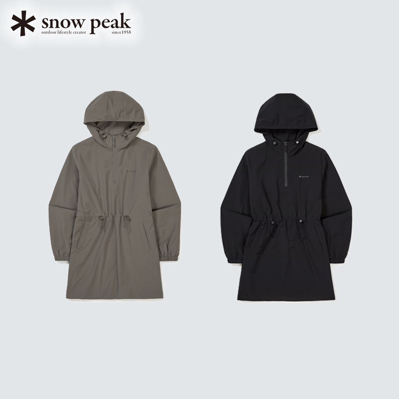 [롯데백화점] 스노우피크 어패럴 프로 우먼스 중기장 후드 아노락 S23FWTAN31 캠핑철 LE1220172440