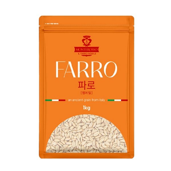 [오늘출발] 초원 파로(엠머) 밀 1kg 몬테로소