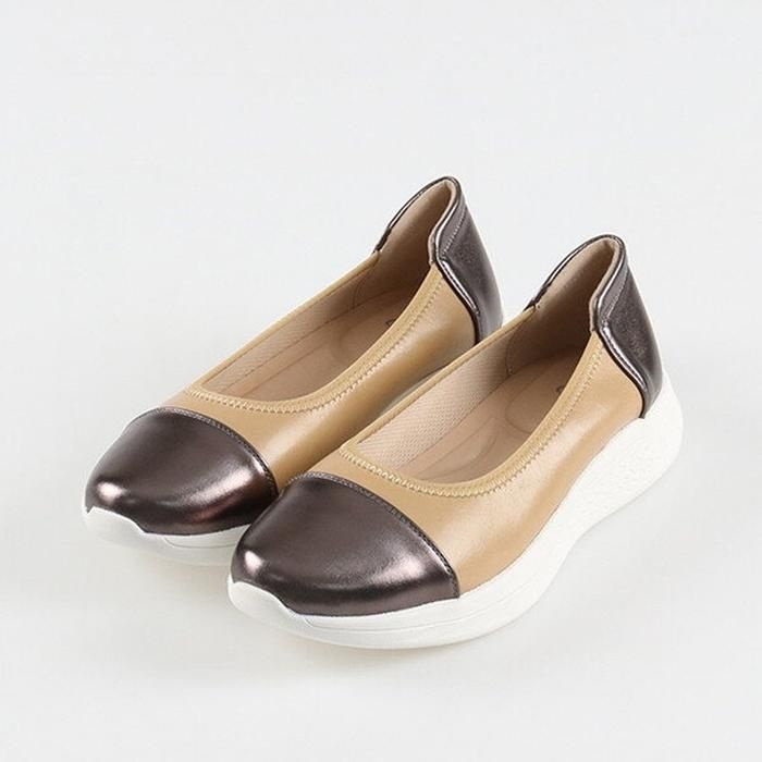 [타미지]여성 소가죽 초경량 컴포트화 (TW21314L-BEIGE)_JK