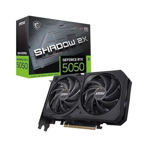 MSI MSI 지포스 RTX 5050 쉐도우 2X OC D6 8GB(정품 빠른발송)
