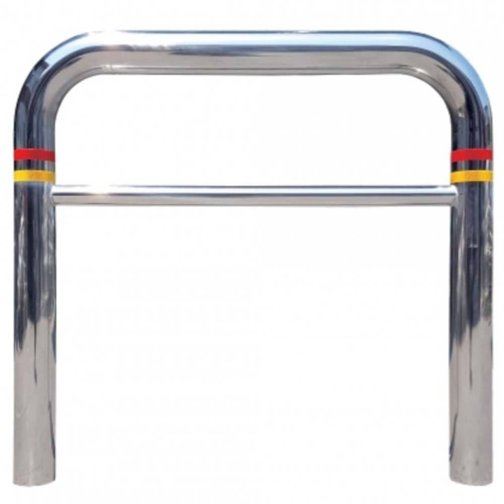 테라엠알오 4TYPE 스텐 U자2단 볼라드 매립식 76101x50파이 1P H1100 2T 국산