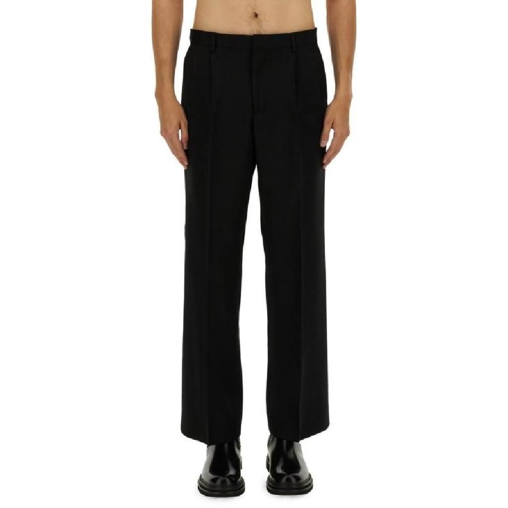 SUNFLOWER 선플라워 해바라기 플리츠 와이드 레그 팬츠 41671 BLACK TP944147085