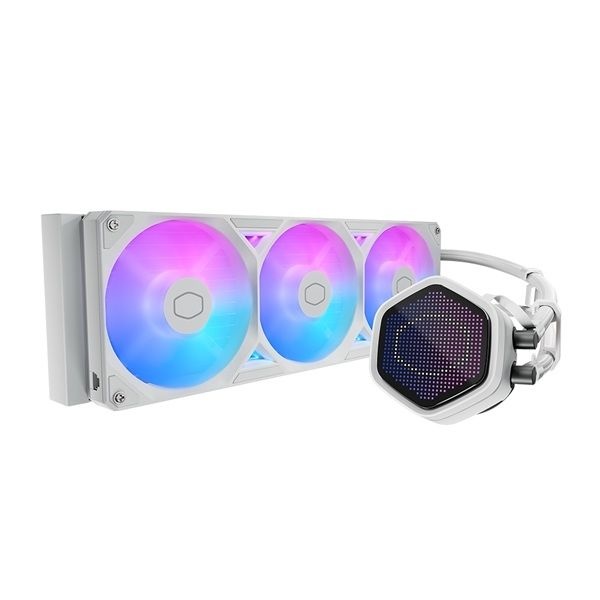 쿨러마스터 쿨러마스터 MASTERLIQUID 360 ATMOS II Pixel LED (화이트)