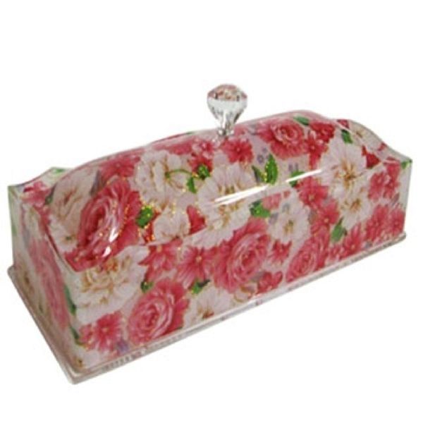 less 에이치플러스몰 핑크 직사각 2칸 수저통 26cm(WF76256)