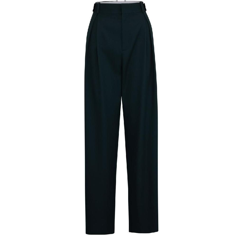 보테가베네타 보테가베네타 여성 울스트레이트 팬츠 inkwell BOT32TP3BCK5EA1A00 TP842072812