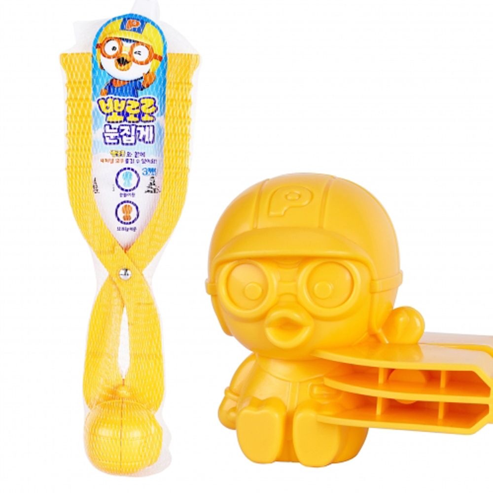 뽀로로 오리눈집게 뉴뽀로로 헬로키티 시나모롤 크롱 캐릭터 대형 눈사람집게 만들기 장난감