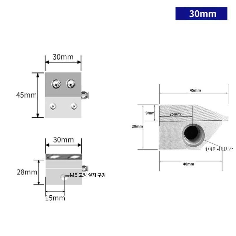 중국산 [해외] 에어 나이프 산업용 건 노즐 분사 장치 호스 강력 먼지 제거 압축 공기