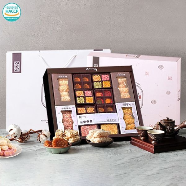 [온누리상품 상생페이백] [온미당] 대숲맑은 담양 한과 새벽녁/구운유과는 기름O%