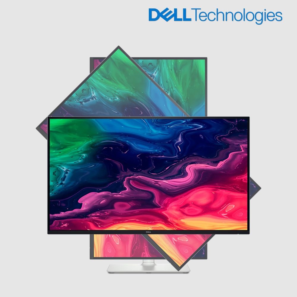 델 Dell 68.4cm(27인치) 4K UHD IPS 컴퓨터 사무실 피벗 모니터 PD 65W 지원 S2725QC