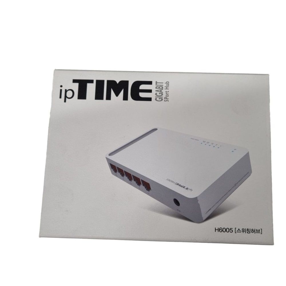 인터넷분배기 ipTIME 와이파이유무선랜허브 사무실스위칭허브 H6005