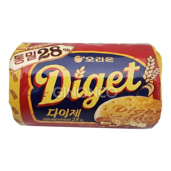 오리온 다이제 오리지널 194g 통밀과자 커피 탕비실 간식