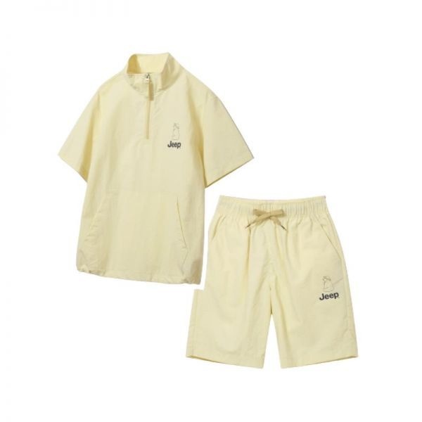 JEEP KIDS 폴라베어 아노락 반팔셋업_BE 314071 165 165