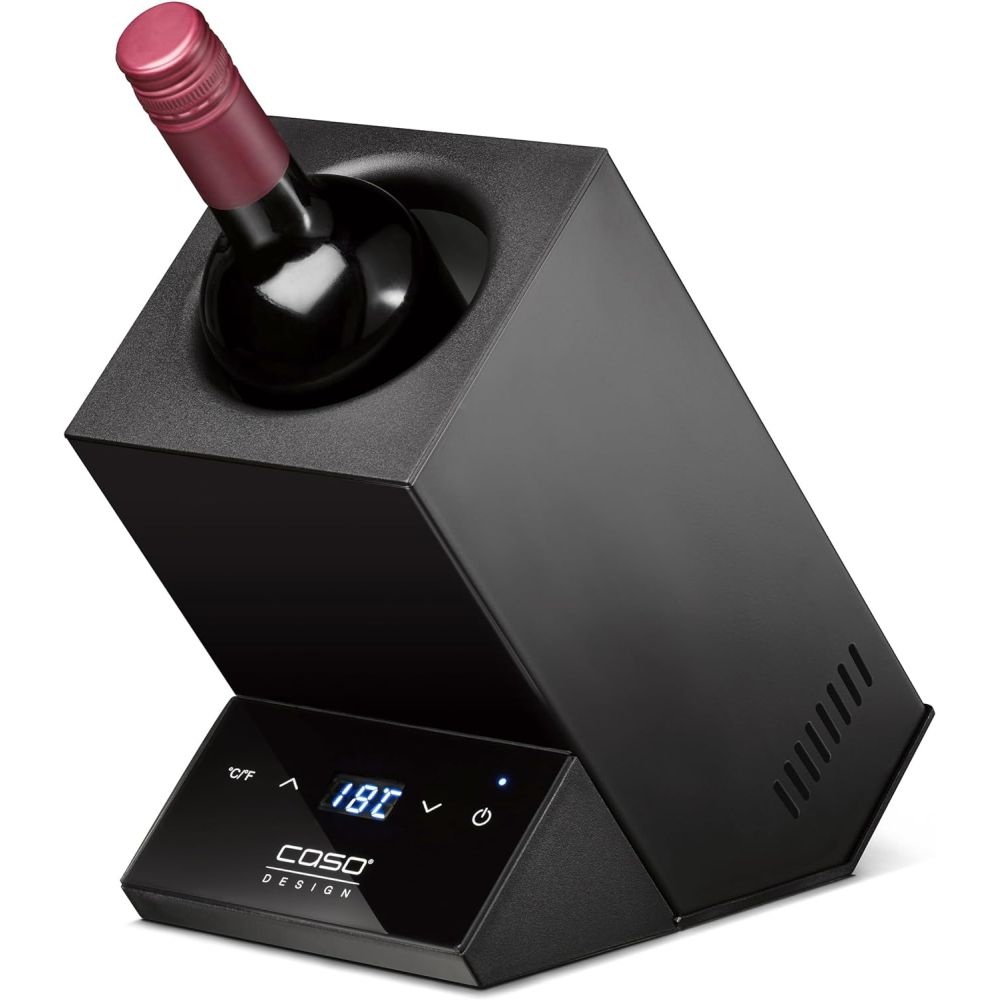 [해외] 카소 ‎614 와인 냉장고 블랙 2L 샴페인 맥주병 물병 쿨러 내돈내산 미니멀 감성 주방용품 인테리어 추천