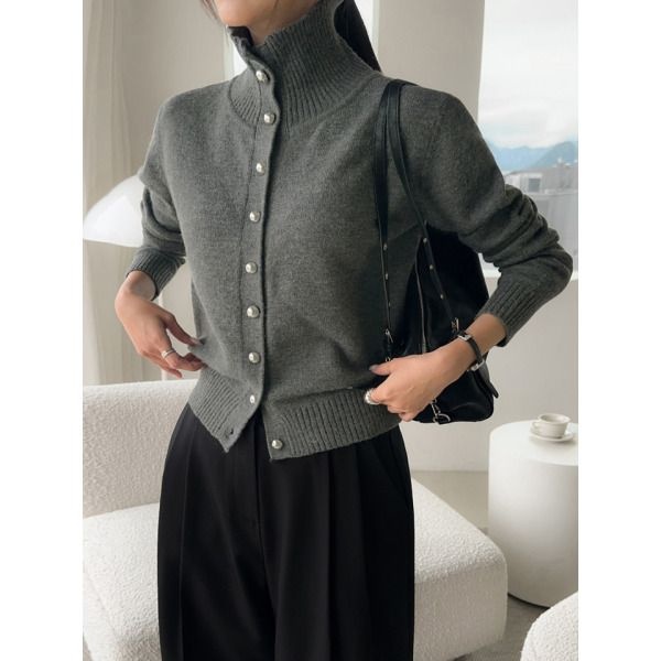 [다바걸 (패플)] [다바걸][DB made] [더 니트]홀덤실버울니트가디건