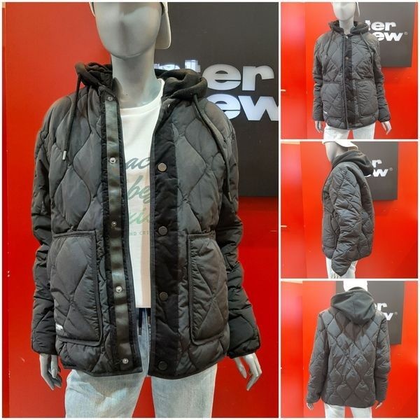 인터크루 인터크루 후드 탈부착 퀼팅 경량 리브렉스 매칭 패딩 SWITW4UO04G 1563536