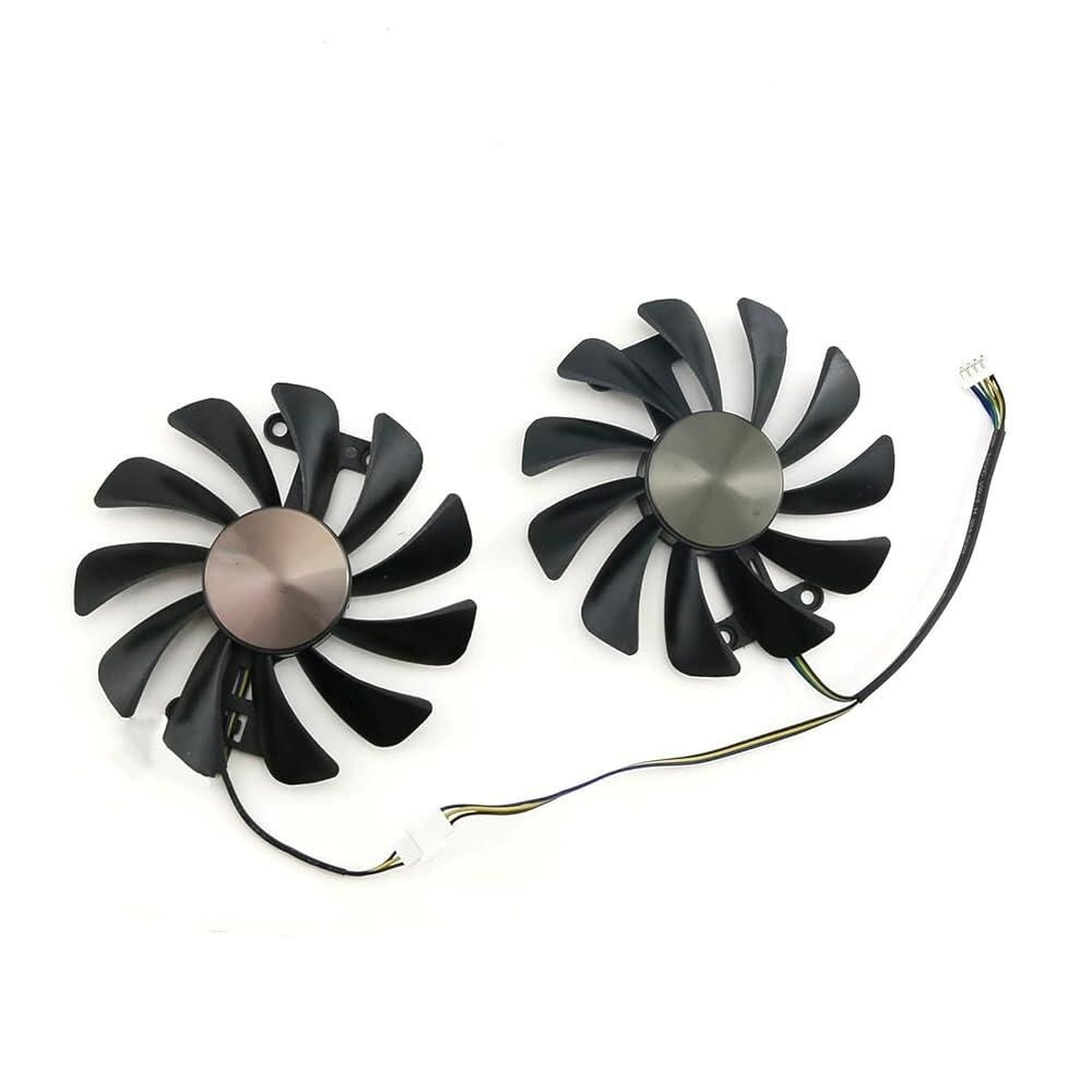 [해외] XHSESA 내구성 있는 GAA8S2U 그래픽 카드 팬 교체 GPU 냉각 팬 쿨러 ZOTAC GTX1080ti 1080 1070ti 1070AMP 에디션 수리 부품(로고