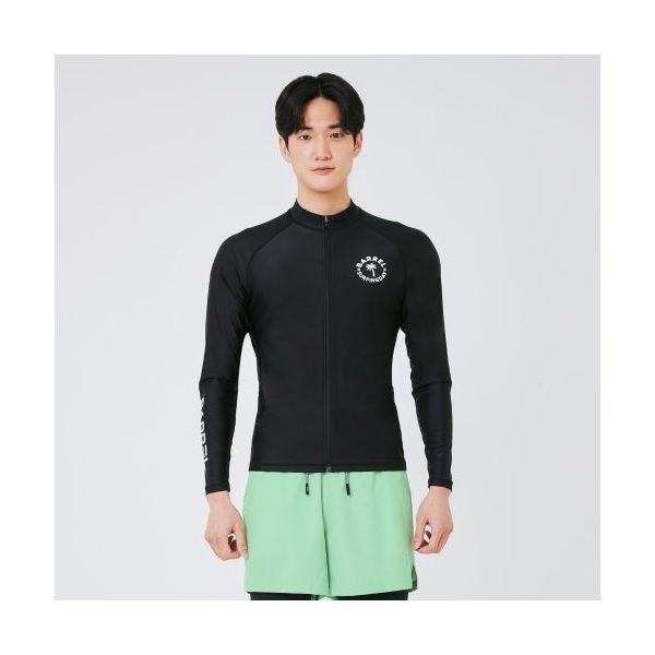 <매장정품> BARREL 배럴 맨 선셋 집업 래쉬가드 블랙 (B3SMWZR005BLK) B3SMWZR005BLK 854159