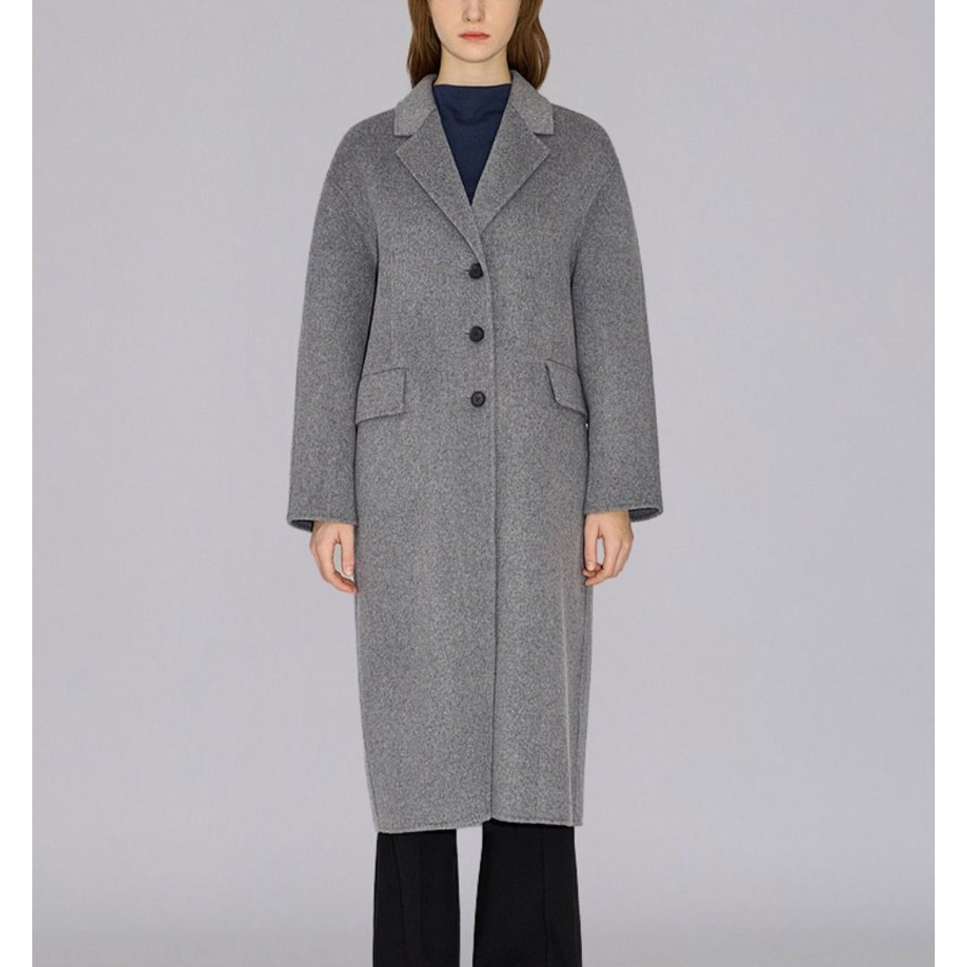 쉬즈미스 울 혼방 핸드메이드 코트_SWHCTO42140 864081