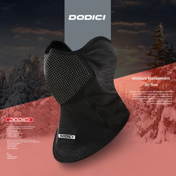 [씨앤피]도디치 [도디치] 티타늄 3D입체패턴 기모마스크 방한 방풍 겨울마스크 라이딩