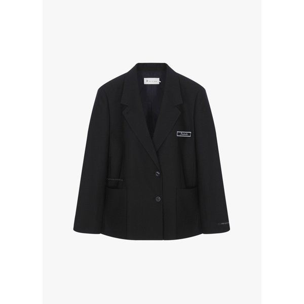 잇미샤 <매장정품> it MICHAA 잇미샤 와펜 포인트 투버튼 테일러드 자켓 (ITP3BJK520) 867410