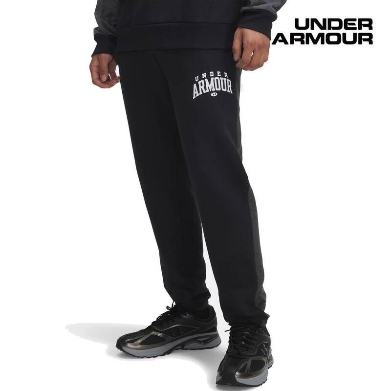 언더아머 언더아머 UNDERARMOUR 남성 긴바지 UA 라이벌 플리스 컬러블럭 팬츠 6003954-001 41396