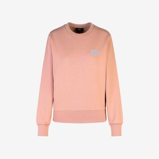 아페쎄 긴팔 티셔츠 COHBN F27915 TFJ ROSE BLEU CIEL DOM