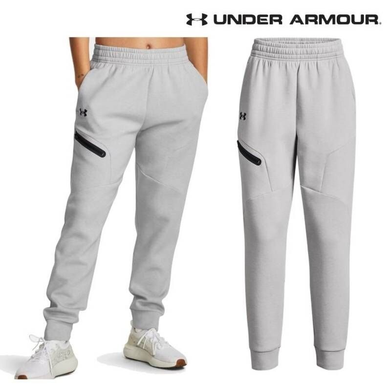언더아머 언더아머 UNDERARMOUR 여성 긴바지 UA 언스타퍼블 플리스 조거 팬츠 1379846-011 41393