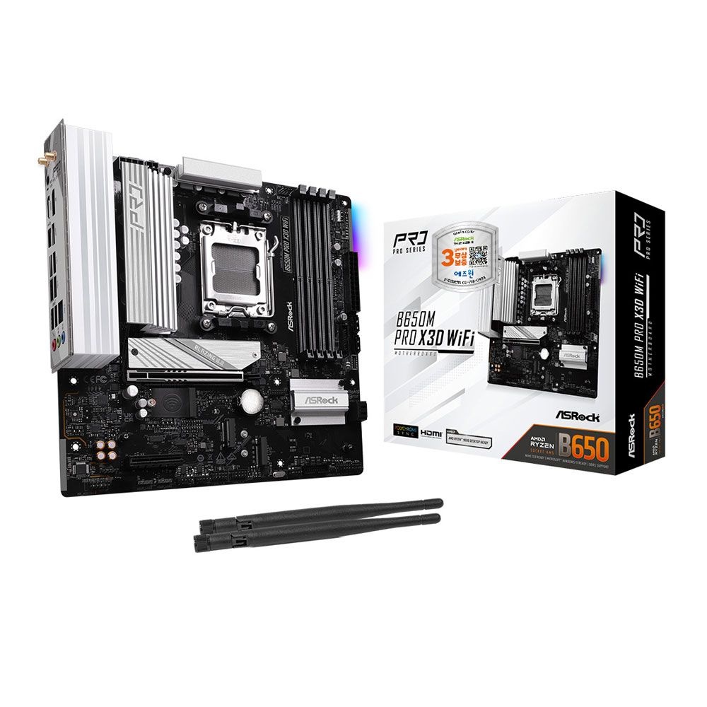 애즈락 ASRock B650M Pro X3D WiFi 에즈윈