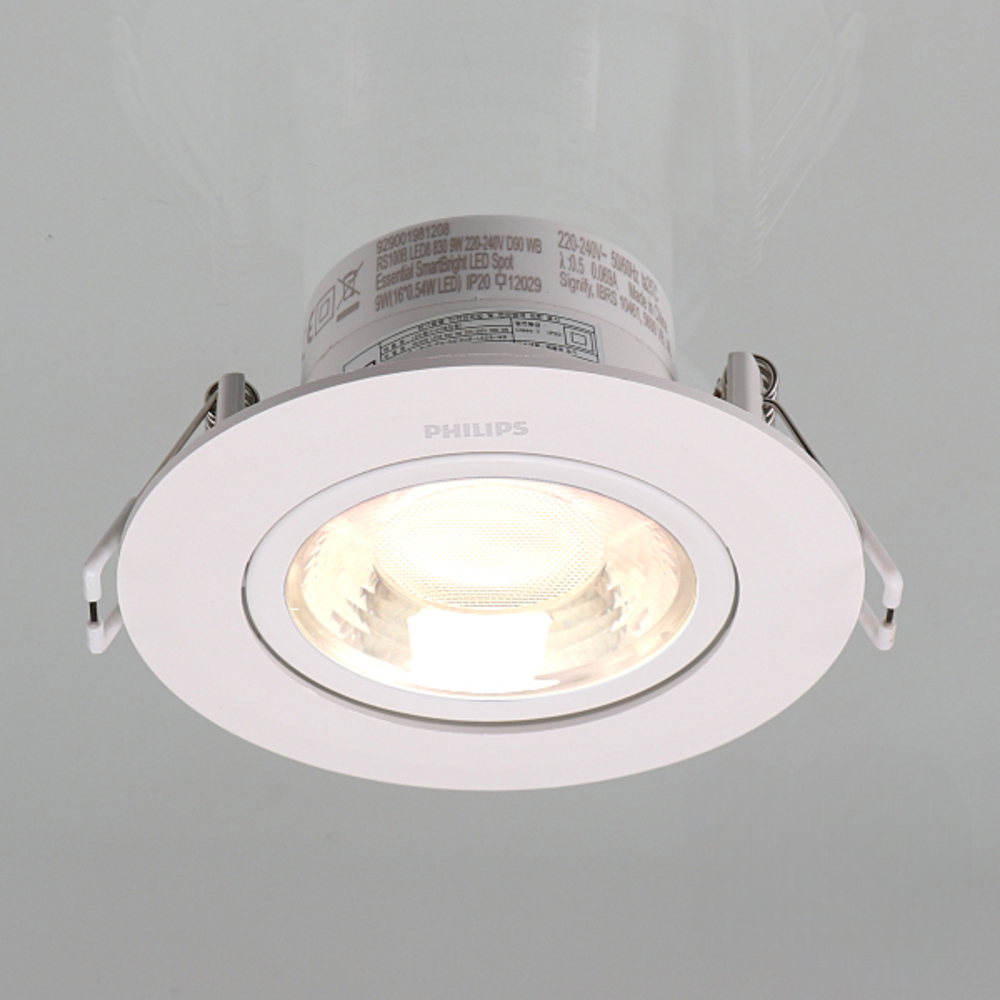 다운라이트 전구색 매립등 매입등 LED RS100B LED8 830 9W
