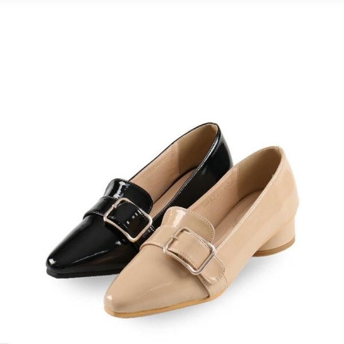 상세페이지 참조 [타미지]여성 소가죽 에나멜버클 펌프스 (TW21315L)_JK