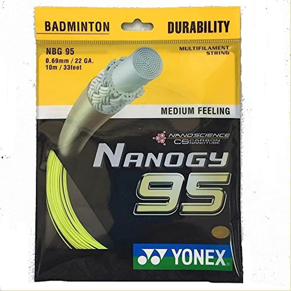 요넥스 [해외] Yonex Nanogy 95 배드민턴 스트링 193615 911RB