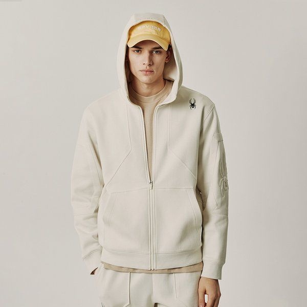 <매장정품> SPYDER 스파이더 남성 로고 셋업 후드 집업 SPJPCNFT303MIVY 883616