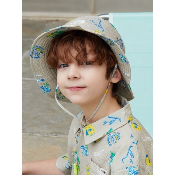 THE NORTH FACE KIDS <매장정품> THE NORTH FACE 노스페이스 KIDS 키즈 버킷 햇 NE3HR00U_BEI NE3HR00UBEI 836637
