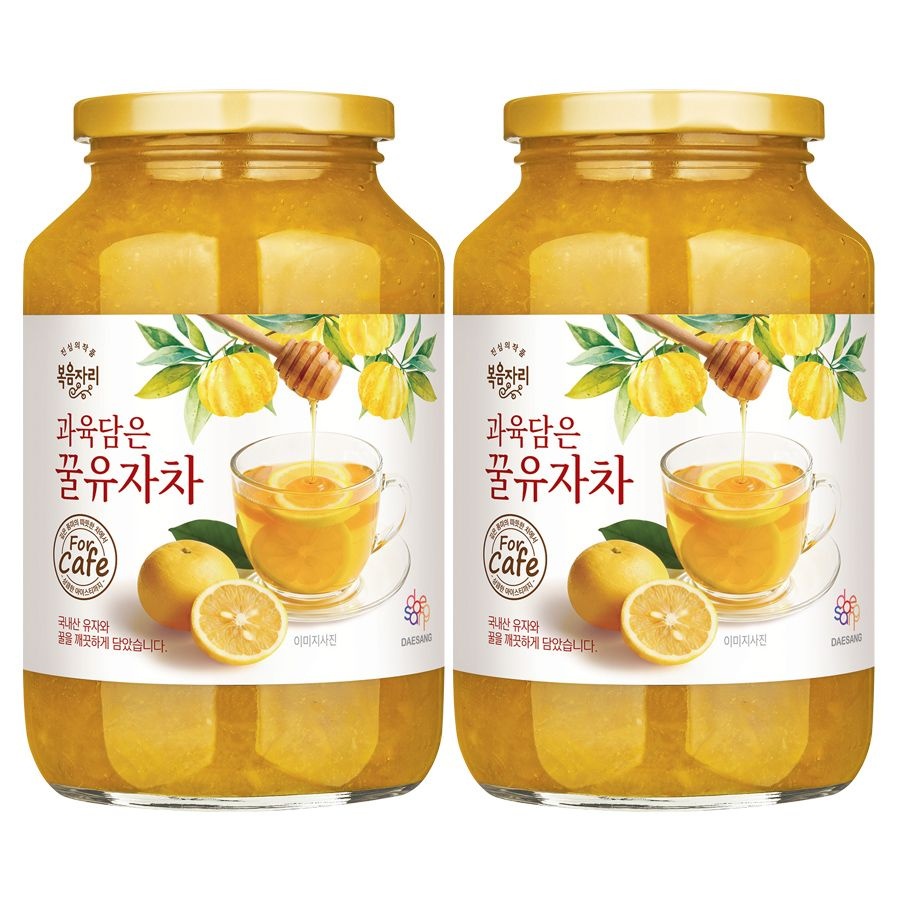 [오늘출발] 복음자리 유자차 1kg 2병