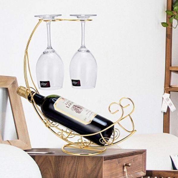 (주)트리 한반도 문라잇 와인잔걸이 와인랙(골드) 와인보관(WBDFEC9)
