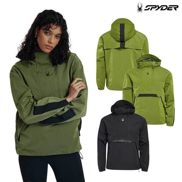 <매장정품> SPYDER 스파이더 공용 루즈핏 우븐 아노락 자켓 SPIPCNJK303U 883473