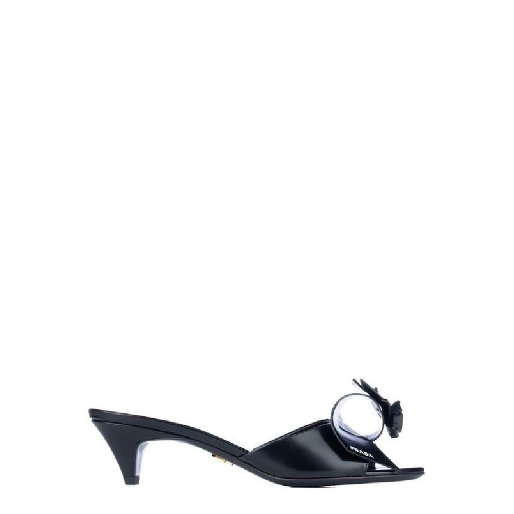 프라다 로우힐 슬립온 샌들 1XX686A045055 F0002 TP944328776