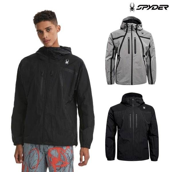 <매장정품> SPYDER 스파이더 공용 라이프스타일 테이핑 후드 자켓 SPGFCNJK303U 883438
