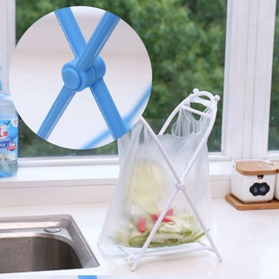 접이식 캠핑용 봉투거치대 쓰레기봉투걸이 DD-10928 쓰레기분리수거 쓰레기봉투거치대