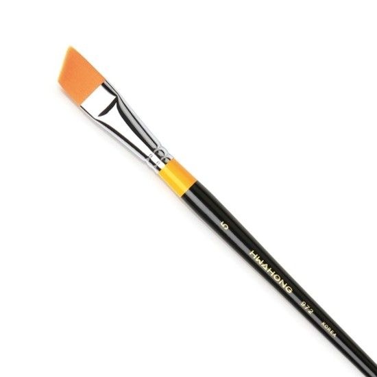 화홍 972(F) 구성붓 (인조모) 3호 화홍구성붓 천연모붓 천연모 인조모 인조모붓 HWAHONG 사선붓