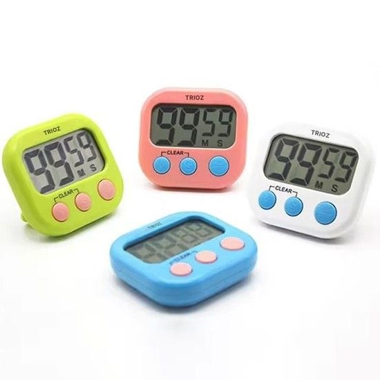 TRIOZ 디지털 캔디 타이머 쿠킹 주방 요리 자석 제빵 트리오즈타이머 타이머 디지털타이머