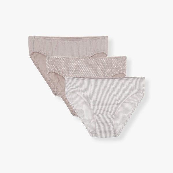 자연주의 여 코튼 도트 힙허거 팬티 3매 J41N901206071